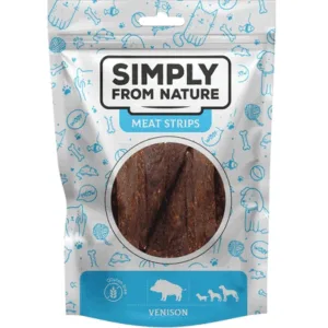 Comanda online SIMPLY FROM NATURE Meat Strips Recompensa pentru caine