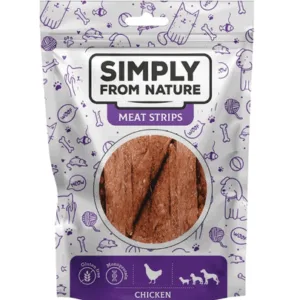 Comanda online SIMPLY FROM NATURE Meat Strips Recompense fasii pentru caini