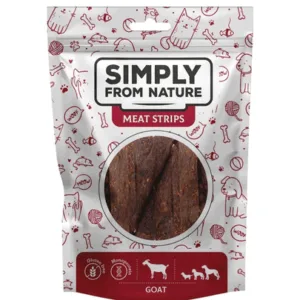 Comanda online SIMPLY FROM NATURE Meat Strips Recompense pentru caine