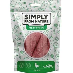 Comanda online SIMPLY FROM NATURE Meat Strips Recompense pentru caini