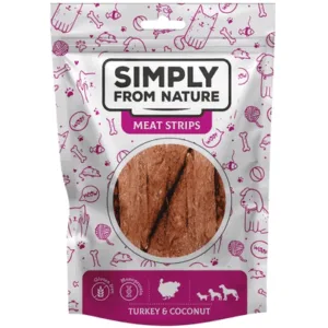 Comanda online SIMPLY FROM NATURE Meat Strips Snack caini