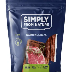 Comanda online SIMPLY FROM NATURE Nature Sticks cu vita pentru caini 3 buc.