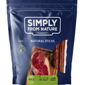 Comanda online SIMPLY FROM NATURE Nature Sticks mix batoane pentru caini 3 buc.