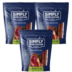Comanda online SIMPLY FROM NATURE Nature Sticks recompense pentru caini