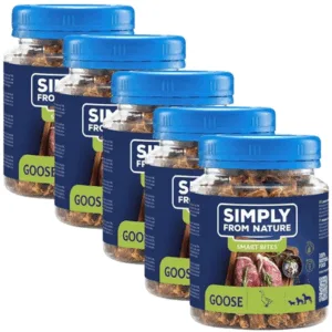 Comanda online SIMPLY FROM NATURE Smart Bites 5x130 g recompensa caini