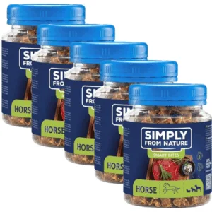 Comanda online SIMPLY FROM NATURE Smart Bites recompense dresaj caini 5x130 g din cal