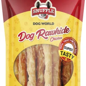 Comanda online SNUFFLE DOG Recompense pentru câini Sticks Pui