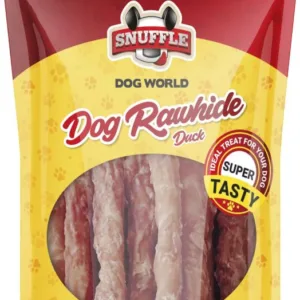 Comanda online SNUFFLE DOG Recompense pentru câini Sticks Raţă