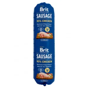 Comanda online Salam pentru caini Brit cu Pui 800 g