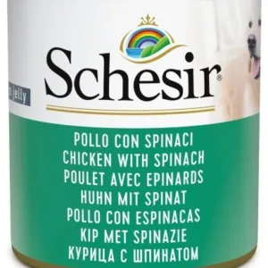 Comanda online Schesir Dog Chicken with Spinach