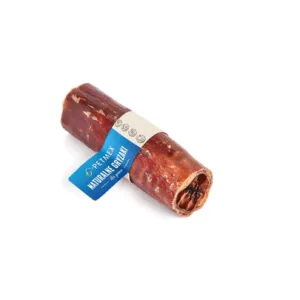 Comanda online Snack pentru caini PETMEX Trahee cu carne 15cm 1buc.