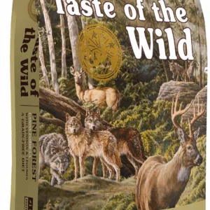 Comanda online TASTE OF THE WILD Pine Forest cu Vânat 12.2kg