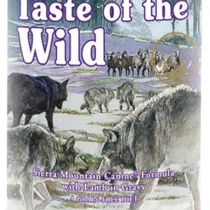 Comanda online TASTE OF THE WILD Sierra Mountain cu Miel 390g