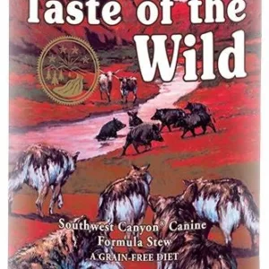 Comanda online TASTE OF THE WILD Southwest Canyon cu Vită 390g