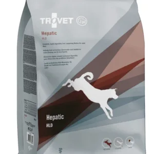 Comanda online TROVET Hepatic HLD dieta veterinara pentru caini 3 kg