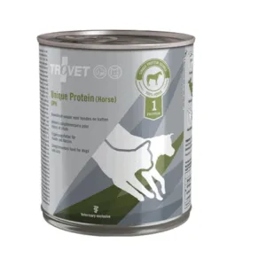 Comanda online TROVET Unique Protein Horse UPH 12x800 g hrana monoproteica pisici si caini