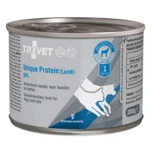 Comanda online TROVET Unique Protein Lamb UPL pentru caini si pisici 6x200 g cu miel