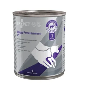 Comanda online TROVET Unique Protein Venison UPV dieta veterinara pisici si caini 6x800 g vanat