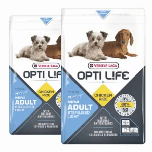 Comanda online VERSELE-LAGA Opti Life Adult Light Mini hrana uscata pentru caini supraponderali/obezi de talie mica 15 kg (2 x 7