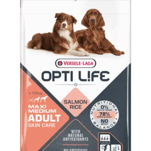 Comanda online VERSELE-LAGA Opti Life Adult Skin Care Medium&Maxi hrana uscata caini adulti cu sensibilitati ale pielii
