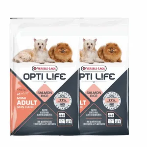 Comanda online VERSELE-LAGA Opti Life Adult Skin Care Mini hrana uscata caini adulti talie mica