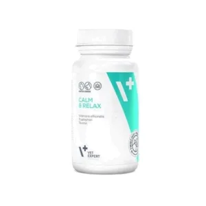 Comanda online VETEXPERT Calm&Relax Supliment alimentar pentru simptomele de stres la caini si pisici 30 capsule