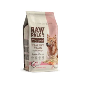 Comanda online VETEXPERT RAW PALEO Heathy Grain Adult Salmon 2 kg Hrana caini
