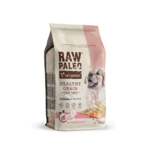 Comanda online VETEXPERT RAW PALEO Heathy Grain Puppy Salmon 2 kg Hrana uscata pentru catei