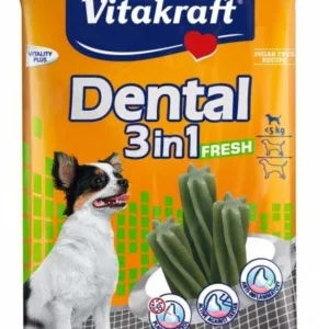 Comanda online VITAKRAFT Recompensă pentru câini Dental Fresh 3-în-1