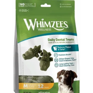 Comanda online WHIMZEES Recompense Dentare Aligator