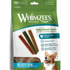 Comanda online WHIMZEES Stixuri dentare pentru caini S 28 buc