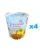 BOSCH Fruitees recompense caini 4×200 g pasare si mango