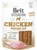 BRIT Jerky Recompensă pentru câini, Baton proteic, cu Pui şi Insecte 80g