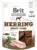 BRIT Jerky Recompensă pentru câini, bucăţele cu Hering 80g