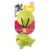 M-PETS Creature, jucărie interactivă câini XS-M, jucării agățate, eliberare recompense, poliester, verde 13x12cm