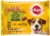 PEDIGREE Pachet plicuri pentru câini Adulţi, cu Pui, Vită şi Legume 4x100g