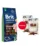 Pachet BRIT Premium By Nature Junior Extra Large XL Chicken 15 kg + WOOLF Chicken And Rawhide Twister 2 x 100g GRATIS
