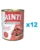 RINTI Kennerfleisch Beef conserva cu vita pentru caini 12 x 800 g