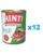 RINTI Kennerfleisch Game hrana caini, cu vanat 12 x 400 g