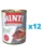 RINTI Kennerfleisch Horse hrana umeda caine 12 x 800 g, cu carne de cal