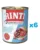 RINTI Kennerfleisch Poultry hearts pentru caine 6×800 g inimi pasare