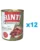 RINTI Kennerfleisch Reindeer conserve hrana umeda caini 12 x 800 g, cu ren