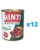 RINTI Kennerfleisch Venison hrana umeda caini adulti 12 x 800 g, cu vanat