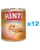 RINTI Singlefleisch Chicken Pure pui 12×800 g conserve alimente caini