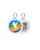 WAU-DOG Smart ID pandativ cu cod QR, pentru caini, forma cerc